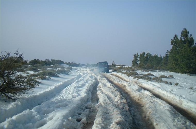 Nevada en Tenerife 4x4